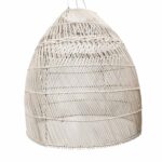 ΦΩΤΙΣΤΙΚΟ KAΠΕΛΟ ΛΕΥΚΟ ΡΑΤΑΝ HANDICRAFT L 46Χ46