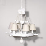 6 ΦΩΤΟΣ ΞΥΛΙΝΟΣ ΠΟΛΥΕΛΑΙΟΣ ΤΙΜΟΝΙ ΚΑΡΑΒΙΟΥ ΛΕΥΚΟ ΧΡΩΜΑ