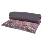 ΡΑΝΕΡ ΚΡΕΒΑΤΙΟΥ VELVET GREY ME ΓΕΜΙΣΗ 85Χ200ΕΚ