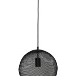 Κρεμαστή λάμπα ματ μαύρο