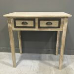 ΞΥΛΙΝΗ ΚΟΝΣΟΛΑ GREY LOFT 80Χ45Χ80