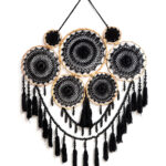 ΕΠΙΤΟΙΧΙΟ ΜΑΚΡΑΜΕ ΜΑΥΡΟ ΜΕ ΟΝΕΙΡΟΠΑΓΙΔΕΣ 85 Χ 120