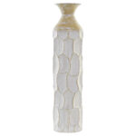 ΒΑΖΟ ΜΕΤΑΛΛΙΚΟ ΣΦΥΡΗΛΑΤΟ ΛΕΥΚΟ Δ 14 Χ 60