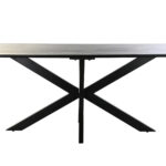 ΤΡΑΠΕΖΙ ΦΑΓΗΤΟΥ ΜΕΤΑΛΛΙΚΗ ΒΑΣΗ 180 Χ 90 Χ 76