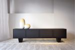 NATURAL BLACK OAK TV UNIT 198 CM X 44 CM X 52 CM