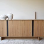 NATURAL OAK BUFFET 200 CM X 50 CM X 81,6 CM