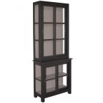 PINE WOOD DISPLAY CABINET