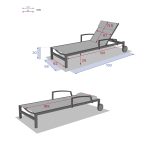 ALUMINIUM LONG CHAIR - Image 4