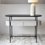SINTERED BLACK STONE CONSOLE 120X40