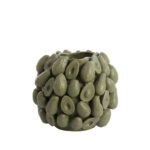 AVOCADO CERAMICS OLIVE GREEN VASE 36x35,5x31,5 cm