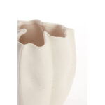 CERAMIC CREAM VASE 28x27,5x36,5 cm - Image 2