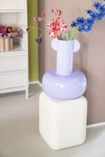 BEIGE STOOL 34x34x42 CM - Image 2