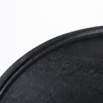 MEDIUM BLACK MANGO WOOD COFFEE TABLE 66X66X39 cm - Image 2