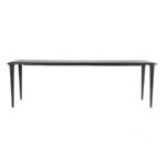 BLACK MANGO WOOD TABLE 300X100X76 cm