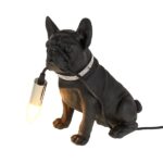 BLACK DOG TABLE LAMP