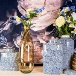 JAR PORCELAIN BLUE 12.5x7x16.5cm - Image 2