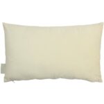 IVORY VELVET CUHSION  50X30X5cm - Image 2