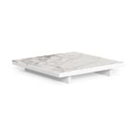ALUMINUM FRAME COFFEE TABLE 100×95