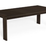 ARGO SMALL RECTANGULAR ACCOYA WOOD DINING TABLE 210X110X75cm