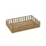 JUTE BASKET TRAY 40X25X8CM