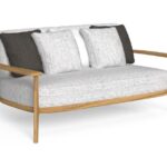 EVER WOOD SOFA 2 SEATER 168X94X82cm