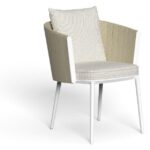 SALINAS ALUMINIUM DINING CHAIR 63X60X75cm