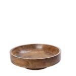 MANGO WOOD BOWL 35,56X35,5X10,8cm