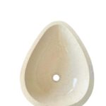 AVOCADO-SHAPED WASHBASIN 50X35X16CM