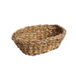 SEAGRASS WOVEN BREAD BASKET 20X14CM