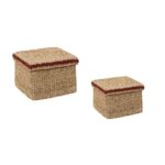 BASKET SEAGRASS SET/2