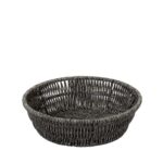 SYNTHETIC RATTAN BREAD BASKET M D22X6CM