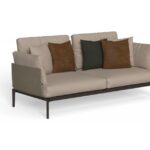 LEAF ALUMINIUM SOFA 2 SEATER 195X84X69cm