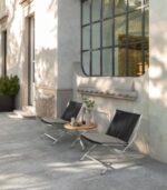 GEORGE INOX AND ROPE LOUNGE ARMCHAIR 65X70X74cm - Image 2