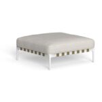 GEORGE FABRIC POUF 88X88X39cm