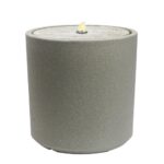 STONE FOUNTAIN WITH LED LIGHTING L 43X43X43,5CM