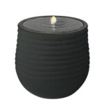 STONE FOUNTAIN WITH LED LIGHTING L 53X53X49CM