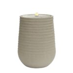 STONE FOUNTAIN WITH LED LIGHTING S 39X39X51,5CM