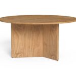 WOOD DINING TABLE VENICE 150X150X75
