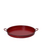 METAL TRAY WITH HANDLES D45CM
