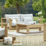 LOUNGE OUTDOOR / LOUNGE SET 218 X 103,5 X 80 CM