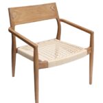 STACKABLE ARMCHAIR LOUNGE OUTDOOR 72 X 56 X 38 CM