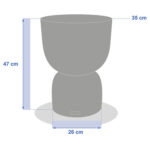 SIDE TABLE INDOOR/OUTDOOR 35 X 47 CM - Image 6