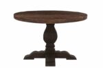 WOOD DINING TABLE D.120 CM X H.76 CM