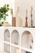 SHELVING UNIT WITH 6 NICHES 110 X 35 X 71,5 CM - Image 4