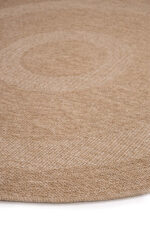 ROUND NATURAL WHITE RUG DIAM.200/240CM - Image 2