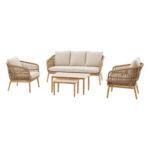 LOUNGE SET 225 X 152 X 85 CM