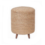 JUTE POUF / OTTOMAN D.45 CM X H.52 CM