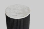 MARBLE TOP SIDE TABLE D.35 CM X H.50 CM - Image 3