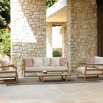 ALABAMA//WOOD 2 SEATER SOFA 180 X 85 X 80 CM