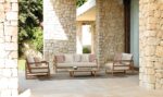ALABAMA//WOOD 2 SEATER SOFA 180 X 85 X 80 CM